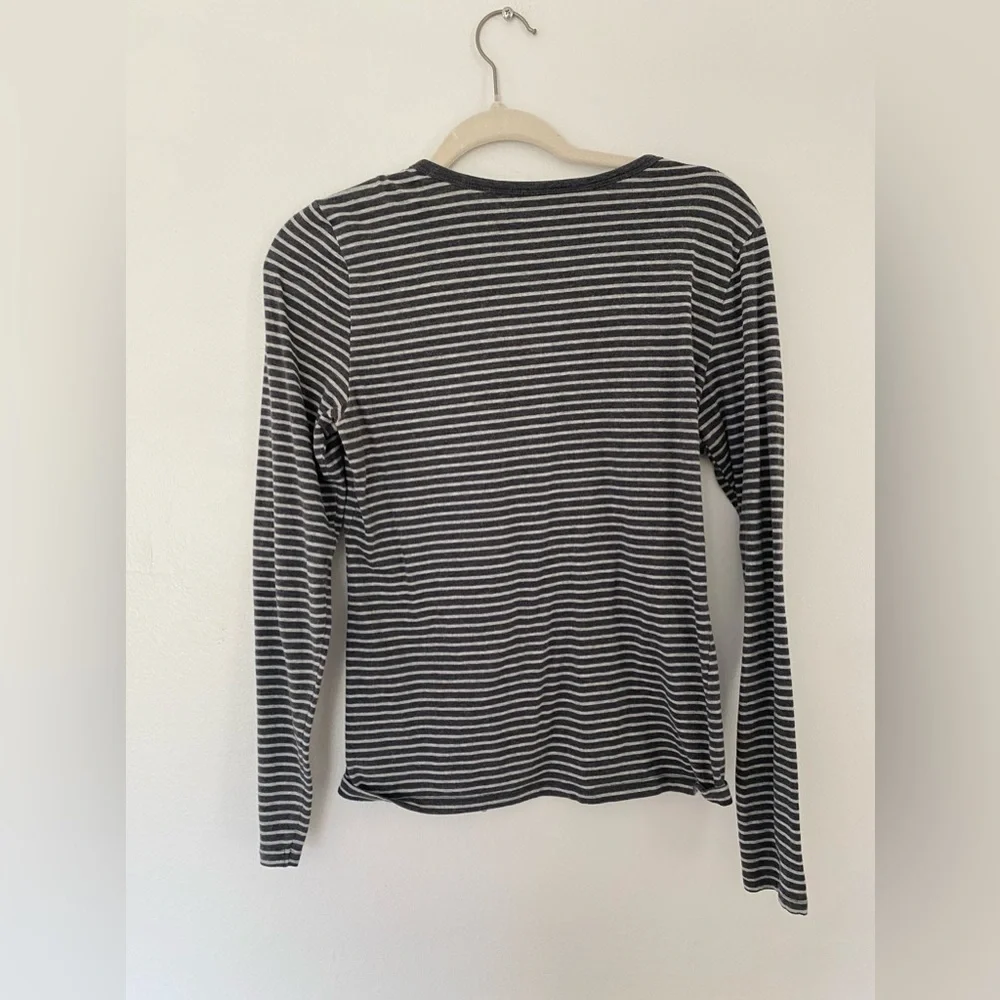 Michael Kors Striped Zip Top Granola Girl Downtown Casual Y2K Grunge Normcore